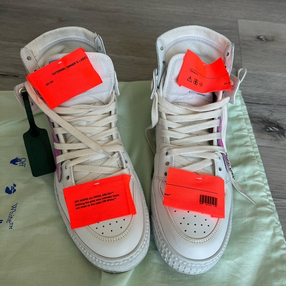 Off-White Shoes - Authentic off white high top sneakers